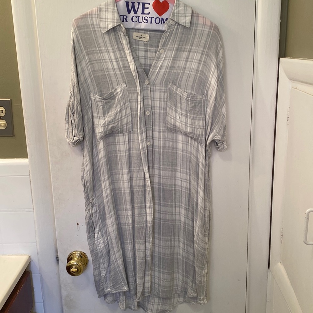 Thread and Supply medium plaid dress